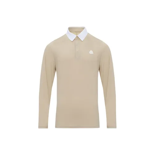 LI NING 1990 Golf Series Polo Shirt Men's Coast Gray