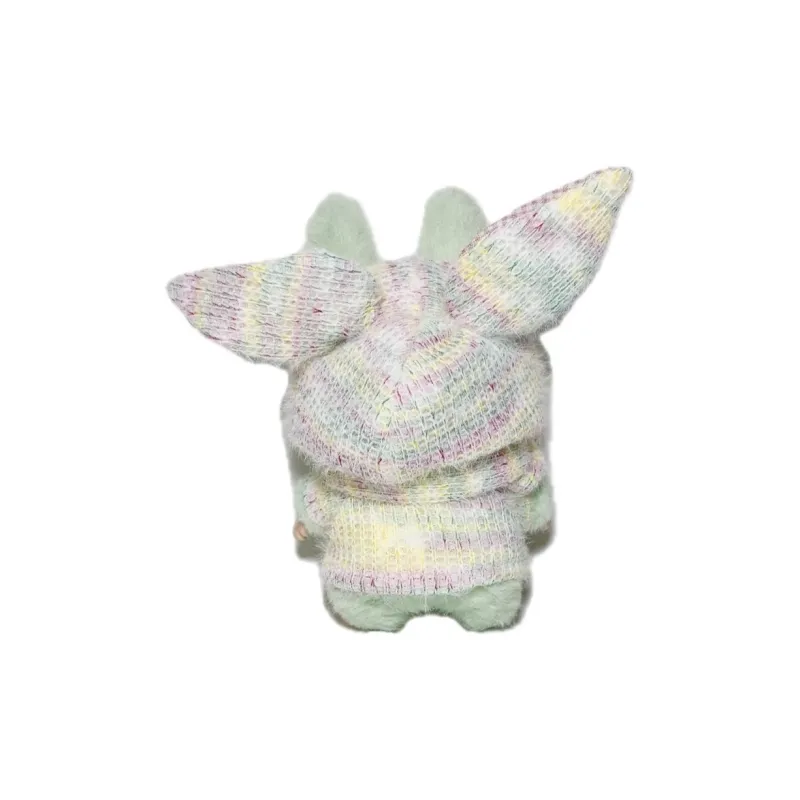 Modified Baby POP MART Hang Tag Box Labubu Vinyl 15cm Height In Sitting Posture For Party-2