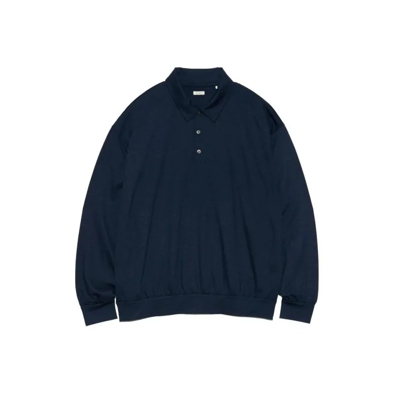 Nanamica SS25 Polo Shirt Men's Marine Blue-0