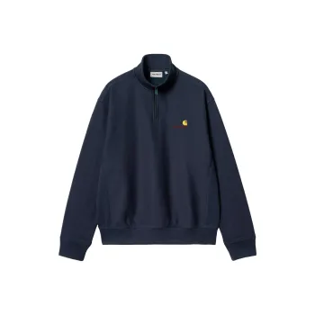 Carhartt WIP Half Zip American Script Crew Sweatshirt