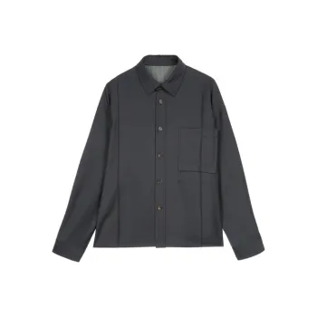 CROQUIS Shirts Unisex 409 Black Navy Blue