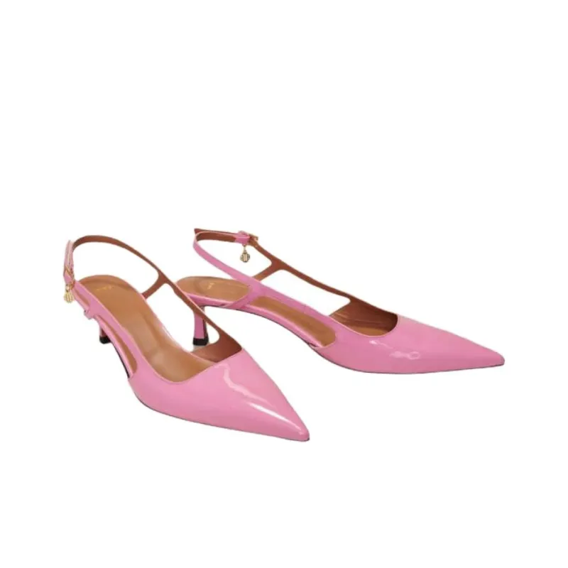 Maje Slim Heel High Heels Women's Pink-2