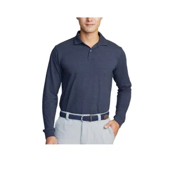 DECATHLON INESIS MW500 Polo Shirt Men's Blue Black