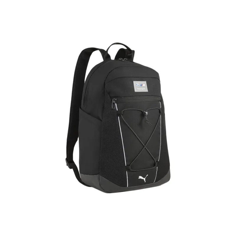 PUMA BMW Series Polyester Backpack Unisex Black-0