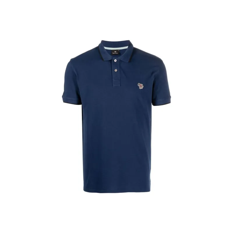 PS By Paul Smith Polo Shirts Men Blue-0