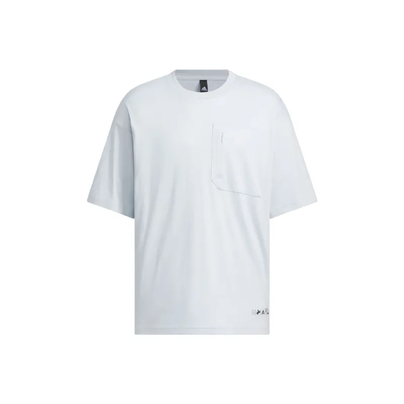Adidas T Shirts Men Talc-0