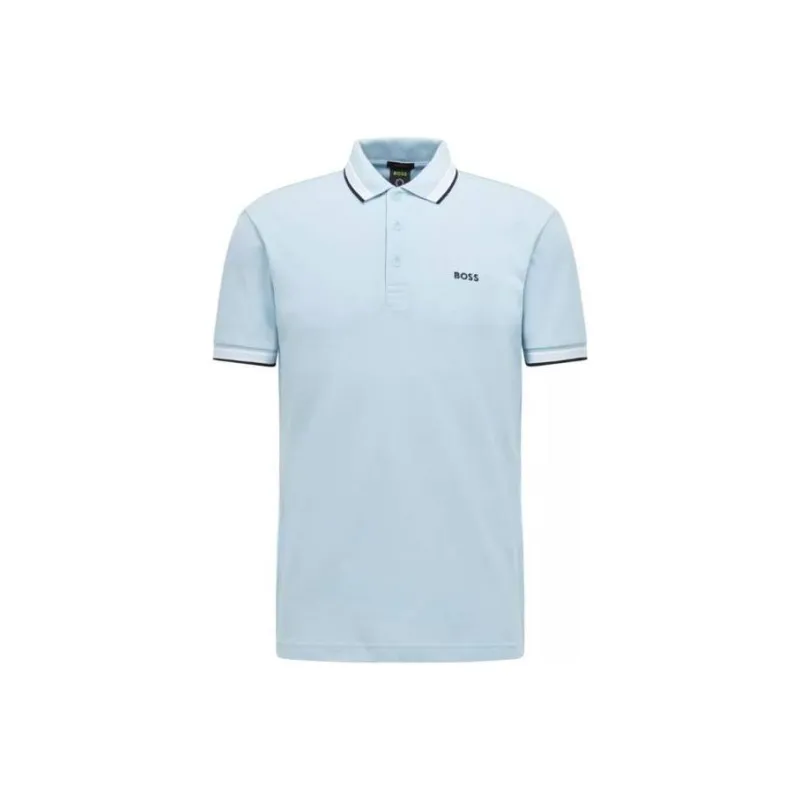 HUGO BOSS SS23 Polo Shirt Men's Light Blue-0