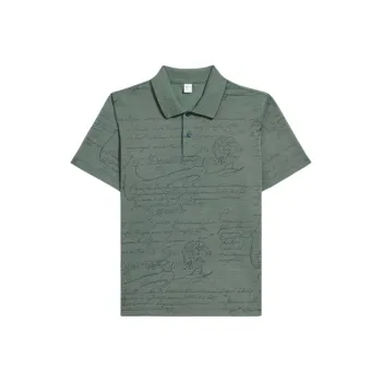 BERLUTI Polo Shirts Men Green