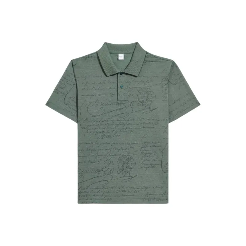 BERLUTI Polo Shirts Men Green-0