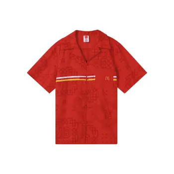 Mcdonald's X CLOT X McDonald's Shirts Unisex Red