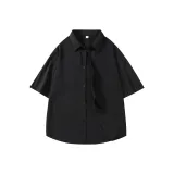 Black (Short-Sleeved Shirt)