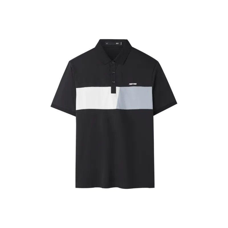 HLA Power Young Series Short Sleeved Polo Shirt Men's-3