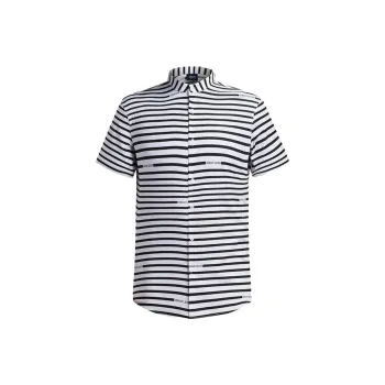 ARMANI JEANS SS23 Polo Shirt Men's White