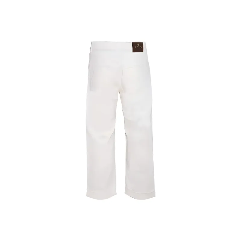 ETRO Straight Leg Mid Rise Jeans-1