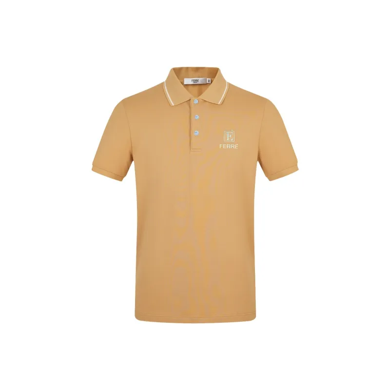 FERRE Polo Shirts Men Khaki-0