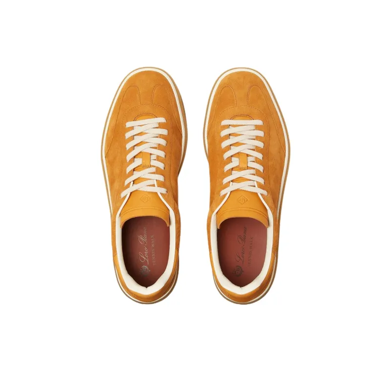 Loro Piana Tennis Walk Low Top Skateboard Shoes Men's Orange-4