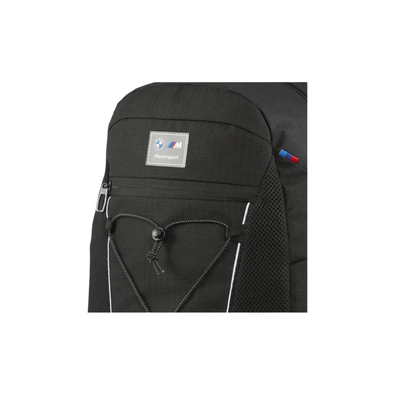PUMA BMW Series Polyester Backpack Unisex Black-3