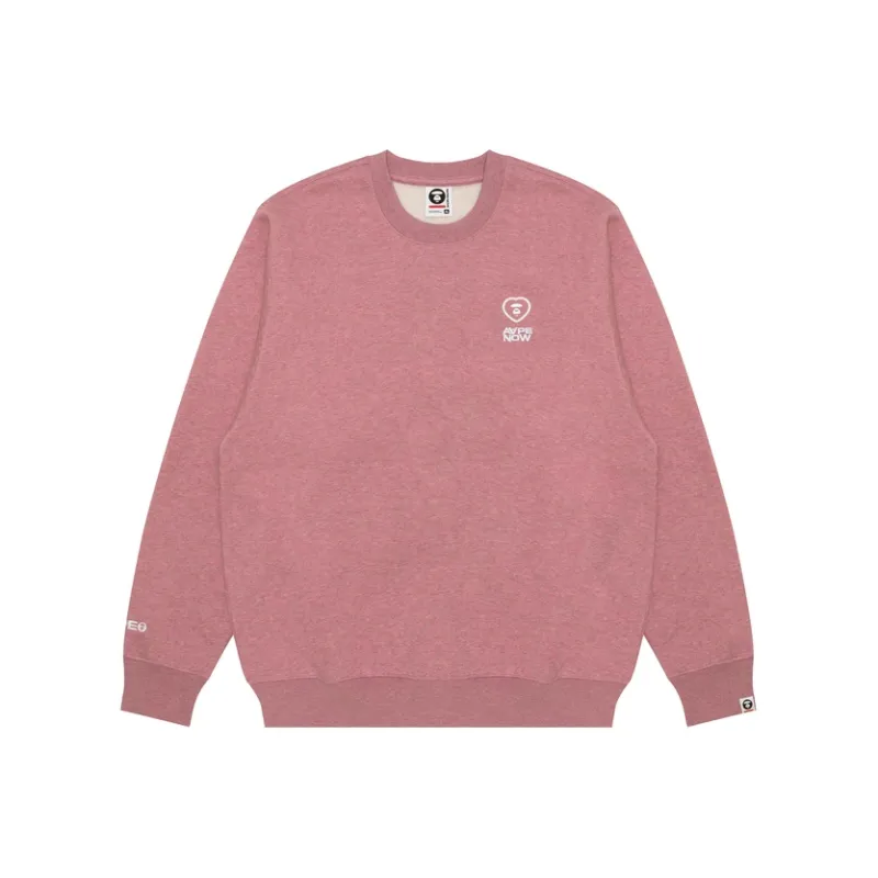 Aape Logo patch Crew neck Sweatshirt-2