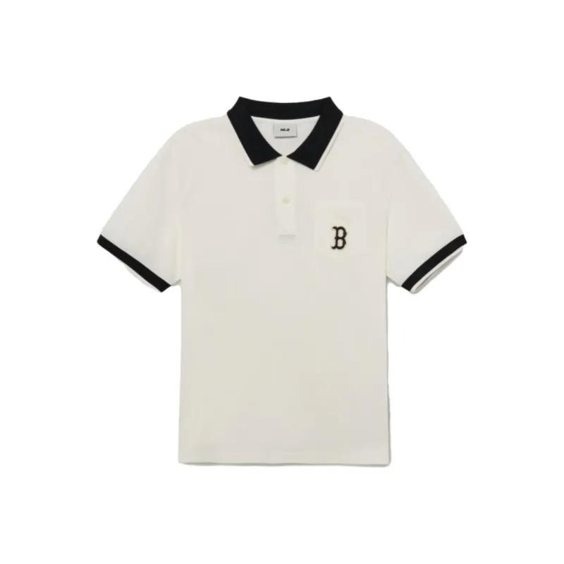 MLB SS23 Polo Shirt Men's White-0