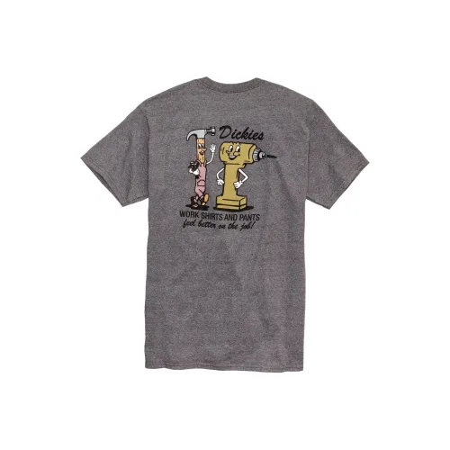Dickies T-Shirt Men's Charcoal Gray Mixed Color