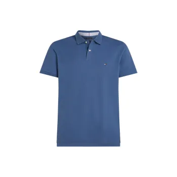 Tommy Hilfiger 1985 Organic Cotton Regular Fit Polo Polo Shirt Men's Blue