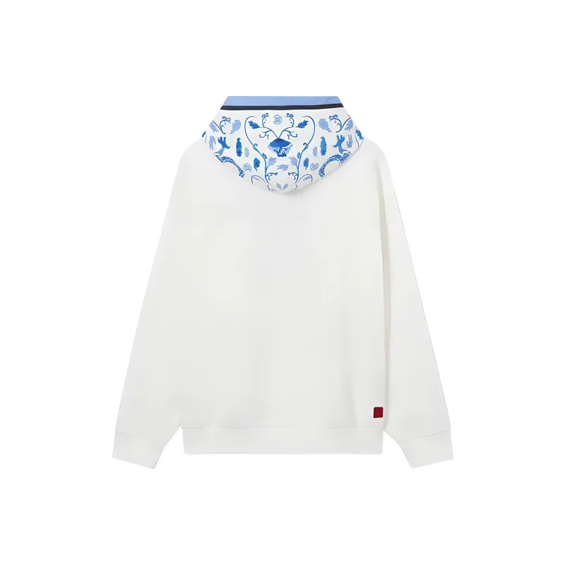 LACOSTE x CLOT Sweatshirt Unisex Blue Print-1