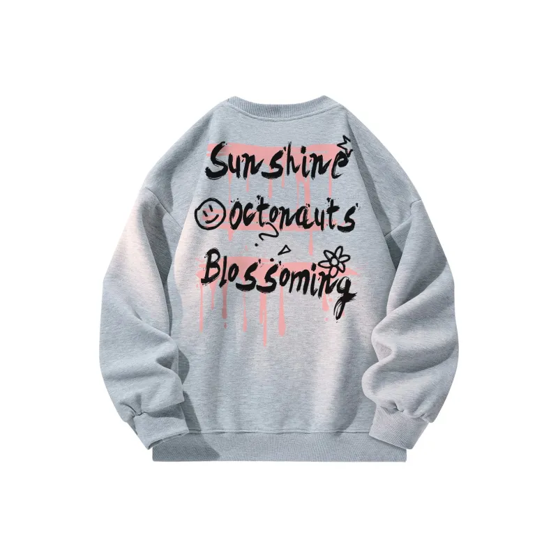 Small Columns Under The Sea Sweatshirt Unisex-14