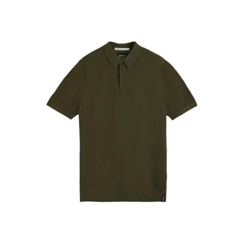 Scotch&Soda Polo Shirt Men's Army Green