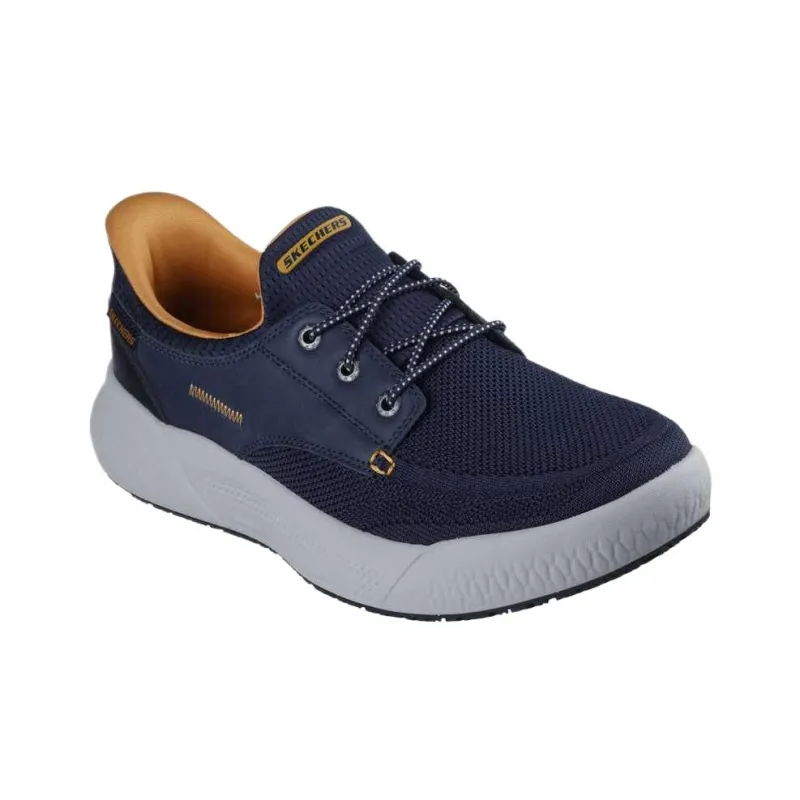 Skechers Low Top Casual Shoes Men's Blue-2