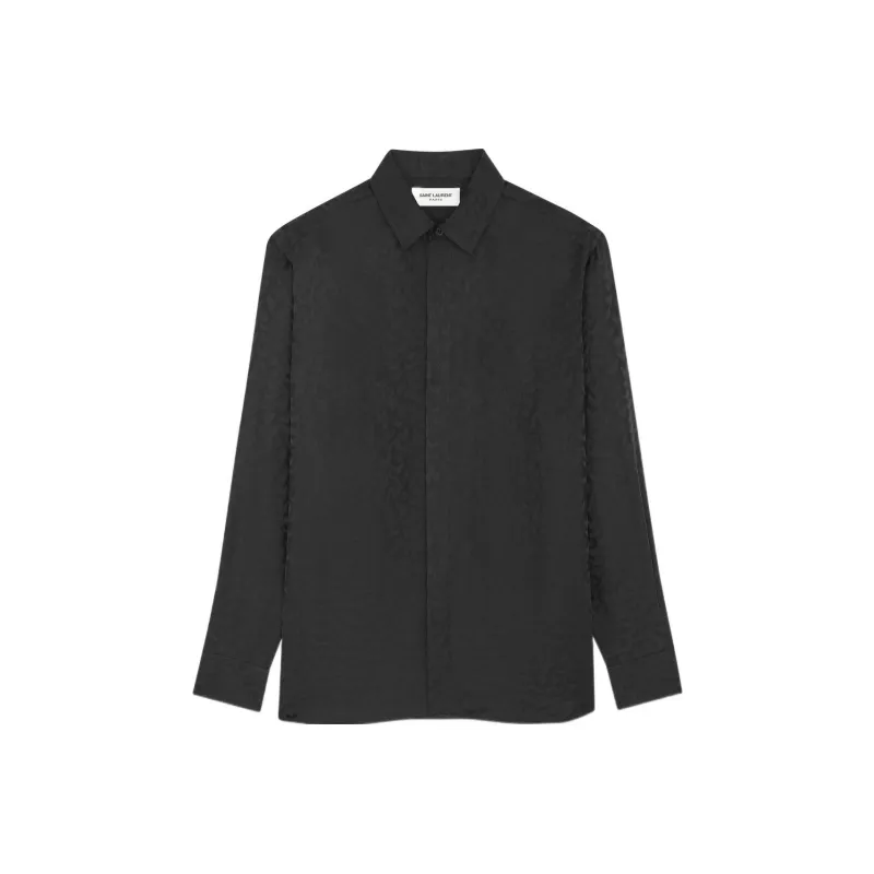 SAINT LAURENT SS22 Shirt Men's Black-0