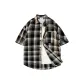 Black Plaid[Short-Sleeved]