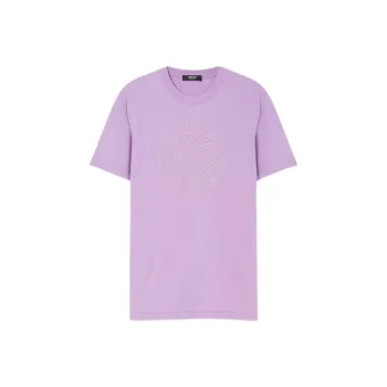 VERSACE T Shirts Men Purple