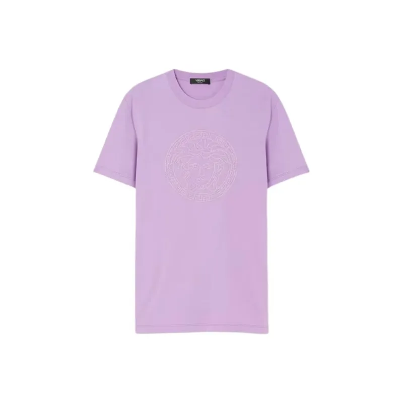 VERSACE T Shirts Men Purple-0