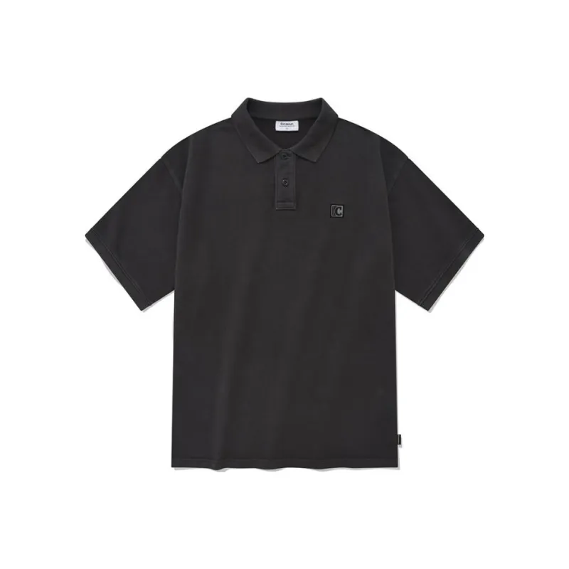 COVERNAT SS23 Polo Shirt Unisex Charcoal-0