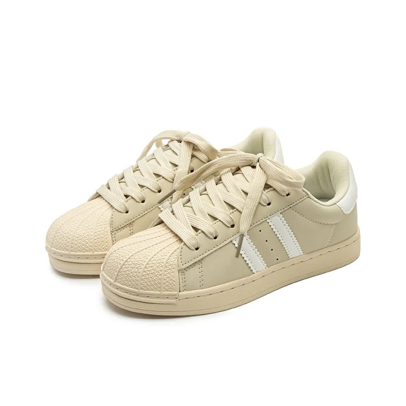 SHUXIAOBEI Shell Toe Sports Casual Shoes Abrasion Resistant Breathable Low Top Skateboard Shoes Unisex-27