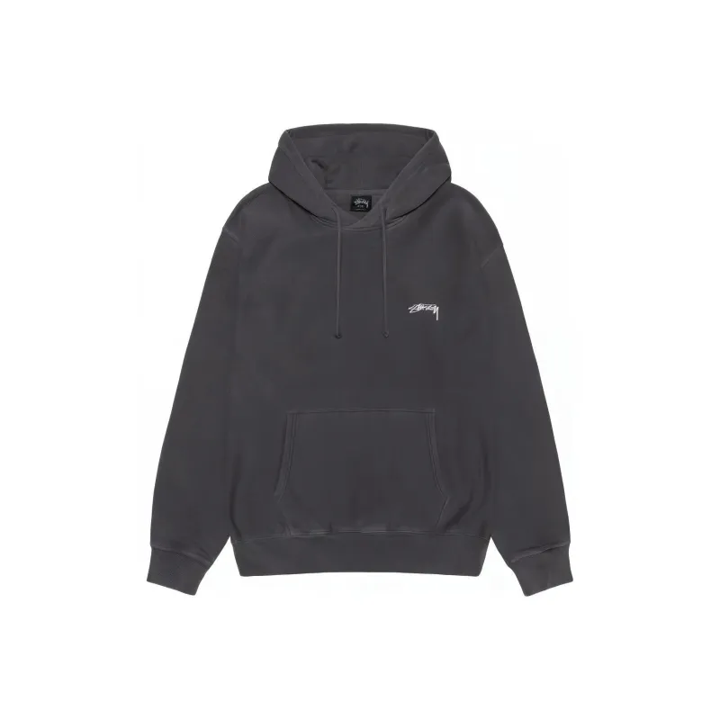 Stussy Smooth Stock Pigment Dyed Hoodie-0