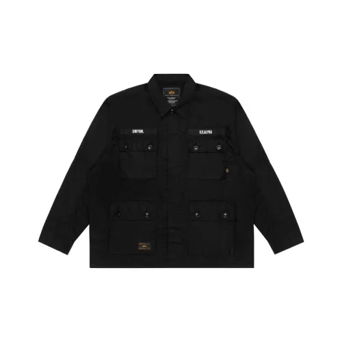 Alpha Industries Shirts Men Black