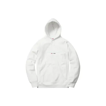 Supreme Embossed Logo Hooded Sweatshirt SS18