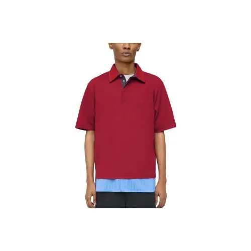 THEORY Polo Shirt Mens Stone Gray