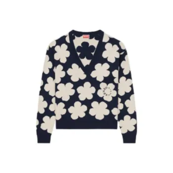 KENZO X Nigo Western Flower Limited Collection Polo Shirts Men Black