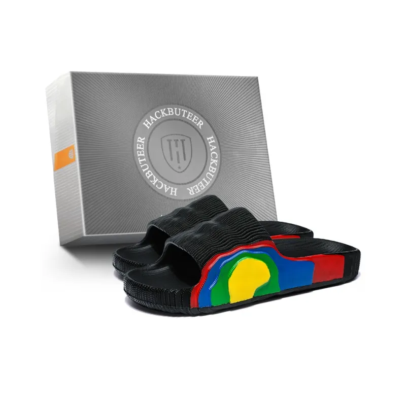 HACKBUTEER Slide Slippers Unisex Box Included-10