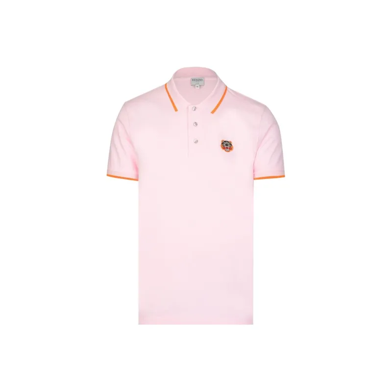 KENZO Polo Shirts Men Pink-0