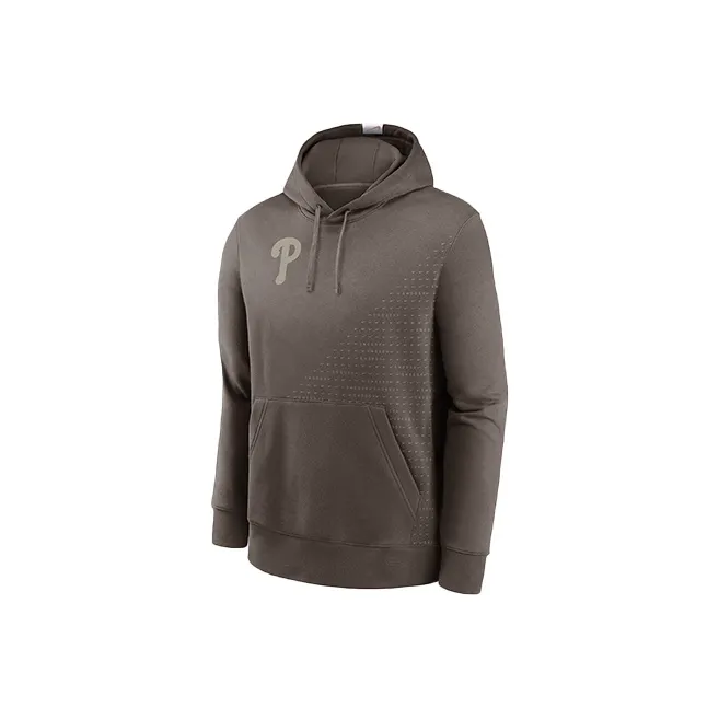 Nike Philadelphia Phillies Statement Sweatshirt Men's Tan-0