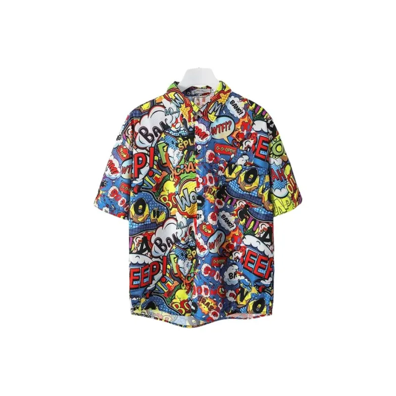 NEAR HERE Shirts Unisex Yellow-2