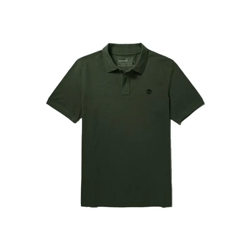 Timberland Polo Shirts Men Luggage Bag Green-0