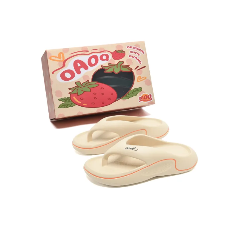 OAOQ EVA Quiet Abrasion Resistant Slip Resistant Quick Dry Flip Flops Unisex-13