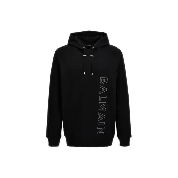 BALMAIN Drawstring Oversize Hoodie