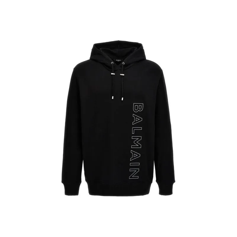 BALMAIN Drawstring Oversize Hoodie-0