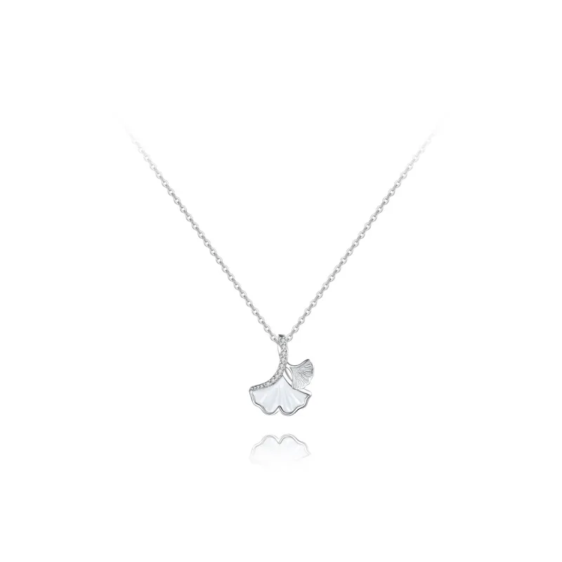 KUMET 925 Sterling Silver Necklaces Women's-0