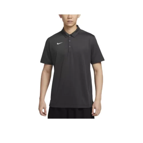 Nike Dri Fit Polo Shirt Men's Media Black